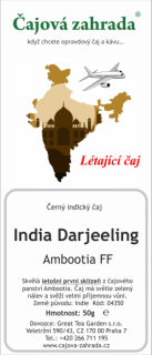 India Darjeeling Ambootia Organic FF - černý čaj černý čaj 1000g