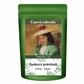 Japan Gyokuro Prémium - Zázvor/Citron - zelený ochucený čaj zelený čaj 500g