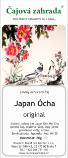 Japan Ócha - zelený čaj zelený čaj 500g