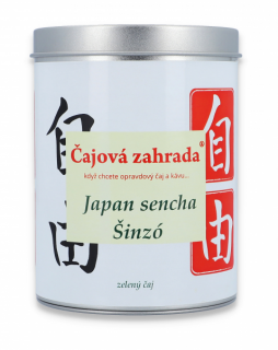 Japan sencha Šinzó v dóze - zelený čaj