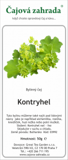 Kontryhel nať - bylinný čaj
