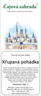 Křupavá pohádka - ovocný čaj ovocný čaj 90g