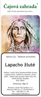 Lapacho žluté - čistá kvalita lapacho 80g