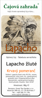 Lapacho žluté Krvavý pomeranč lapacho 1000g