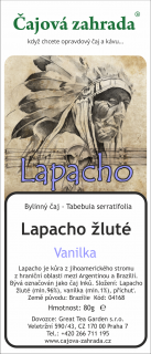 Lapacho žluté Vanilka lapacho 1000g