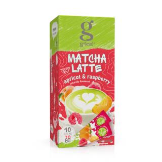 Matcha Latte Meruňka & Malina - zelený čaj Celé balení 90g