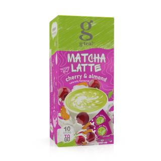 Matcha Latte Třešeň & Mandle - zelený čaj Celé balení 90g