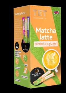 Matcha Latte Turmeric - zelený čaj Celé balení 70g