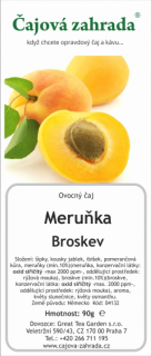 Meruňka & Broskev - ovocný čaj ovocný čaj 500g