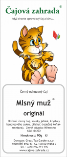 Mlsný muž ® - černý ochucený čaj černý čaj 1000g