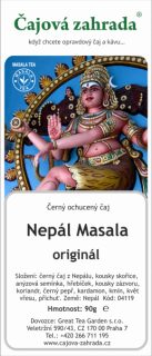 Nepál Masala - ajurvédský černý čaj černý čaj 1000g