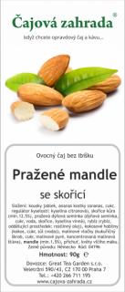 Pražené mandle se skořicí - ovocný čaj ovocný čaj 90g