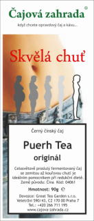 Puerh Tea Originál - černý čaj černý čaj 500g