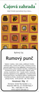 Rumový punč rooibos čaj 1000g