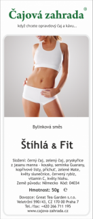 Štíhlá & Fit - bylinná směs