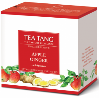 Tea Tang Apple Ginger - Jablko Zázvor 10x2g - černý ochucený čaj