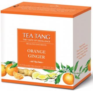 Tea Tang Orange Ginger - Pomeranč Zázvor 10x2g - černý ochucený čaj