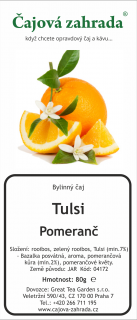 Tulsi & Pomeranč rooibos čaj 1000g