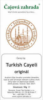 Turecký čaj Cayeli - černý čaj černý čaj 1000g