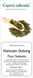Vietnam Four Seasons Oolong oolong čaj 1000g