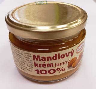 Mandlový krém jemný 200g (100% mandle)