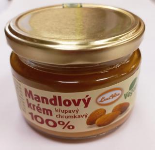Mandlový krém křupavý 200g (100% mandle)