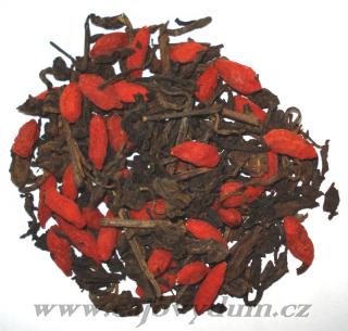 Mocný čaj (1000g) (Tmavý puerh, kustovnice (goji))