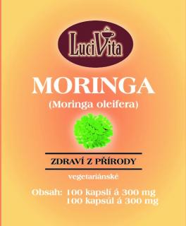Moringa kapsle (100ks) (Moringa oleifera)