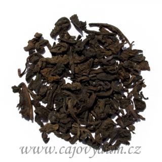 PUERH sypaný tmavý (1000g) (Zrající čaj, 5-ti letý.)