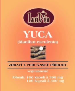 Solia Yuca Yucca Juka kapsle kořen mletý 100ks