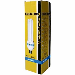 Úsporná CFL lampa ELEKTROX 85W, na růst