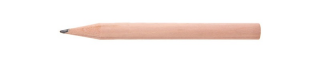 Dřevěna tužka, krátká