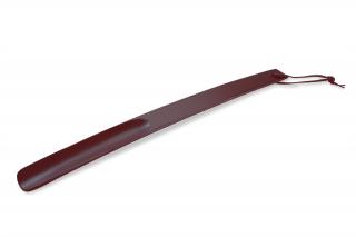Obouvací lžíce dlouhá dřevěná - mahagon
