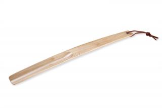 Obouvací lžíce dlouhá dřevěná - přírodní