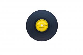 Omyvatelné prostírání a la gramofonová deska, různé barv Barva: Žlutá
