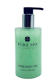 Pure Spa vlasový a tělový gel minty 310 ml