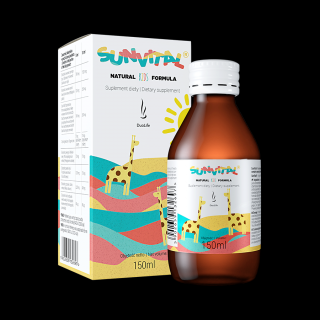 DUOLIFE SunVital® Natural KIDS  podporuje správnou činnost imunitního systému a dýchacích cest dětí