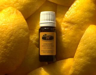 Esenciální olej citronové kůry Velikost balení: 10 ml
