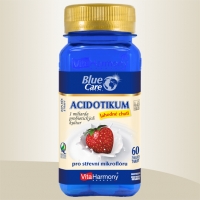 ACIDOTIKUM - cumlavé laktobacily 1 mld. - 60 tbl., doplněk stravy (Jahodové potěšení,  povzbuzení imunity)