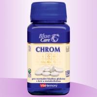 CHROM 200 mcg, 150 tbl., doplněk stravy