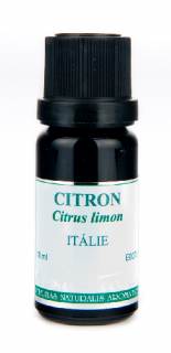 CITRON, 10 ml (100% přírodní éterický olej lékopisné kvality)