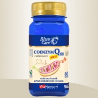 COENZYM Q10 Forte (30mg) + vitamín E - 60 tob., doplněk stravy (Extra porce energie a vitality)