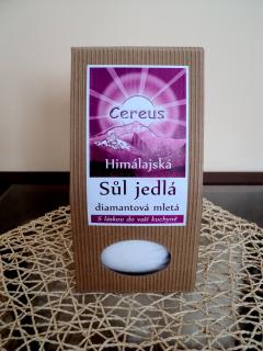 Diamantová sůl do mlýnku (3 - 5 mm), 25 kg  (himálajská jídelní sůl Cereus)
