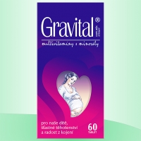 GRAVITAL - 60 tablet, doplněk stravy (multivitaminy pro těhotné a kojící ženy)