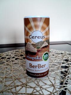 Jídelní sůl Etiopská BerBer BIO, slánka 120g (himálajská jídelní sůl Cereus)