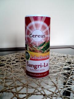 Jídelní sůl Šangri-La BIO, slánka 120g (himálajská jídelní sůl Cereus)