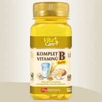 KOMPLET VITAMINŮ B forte, 60 tbl., doplněk stravy (Pro dostatek energie s klidnou myslí)