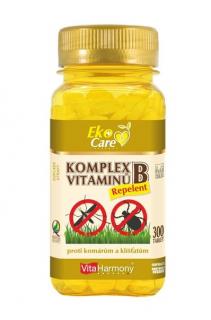 KOMPLET VITAMINŮ B repelent - 300 tbl., doplněk stravy (proti komárům a klíšťatům)