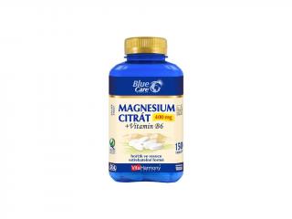 Magnesium citrát 400 mg + Vitamin B6 - 150 tbl., doplněk stravy
