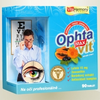 OPHTAVIT® MAX- 90 tbl., pro zdravý zrak po celý život, doplněk stravy (Na oči profesionálně)